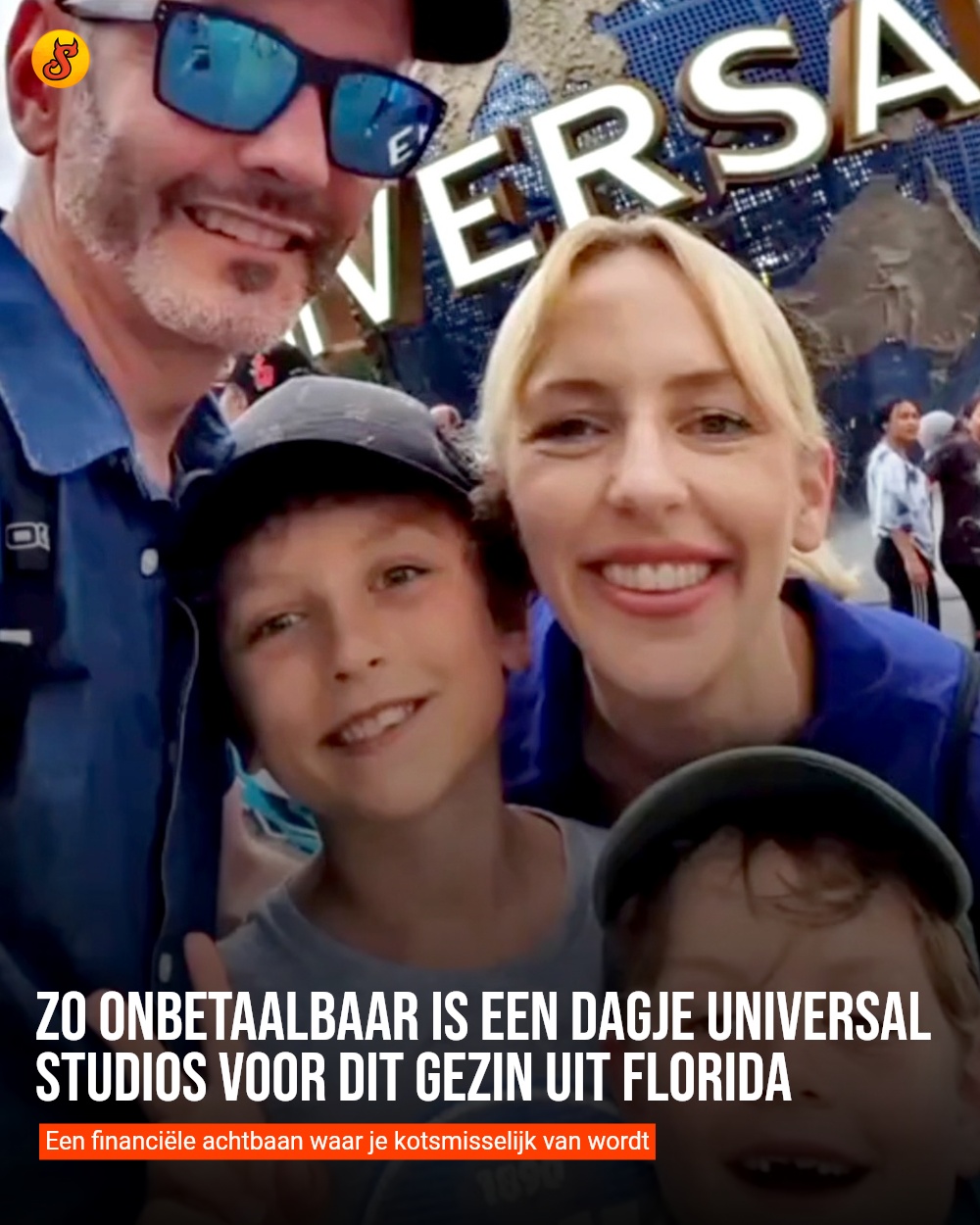 Zo onbetaalbaar is een dagje Universal Studios voor dit gezin uit Florida