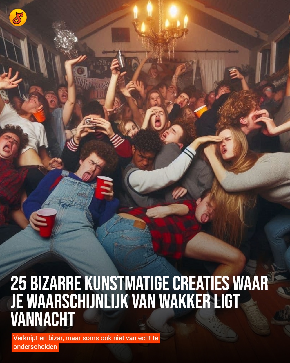 25 bizarre kunstmatige creaties waar je waarschijnlijk van wakker ligt vannacht