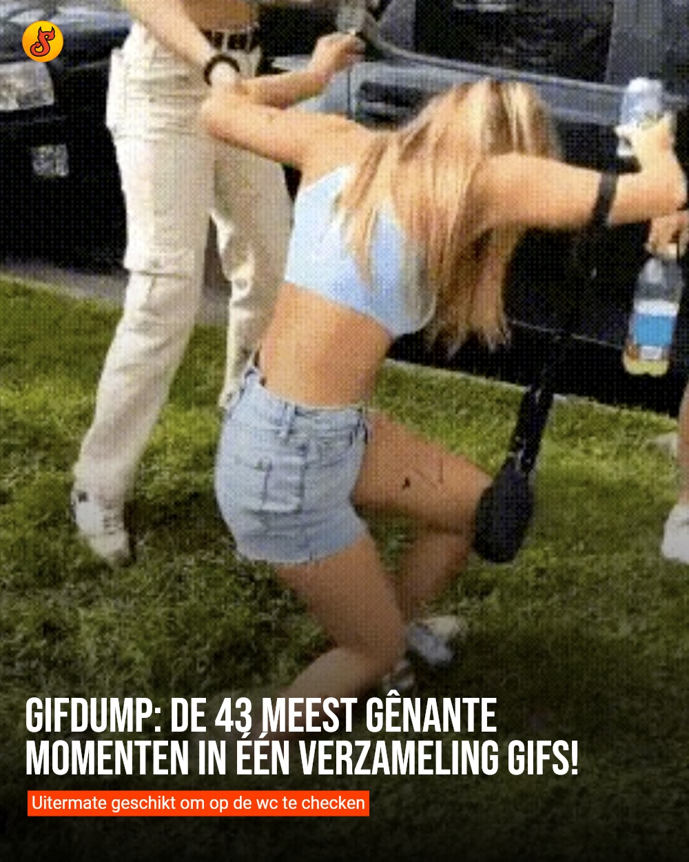 Gifdump: De 43 meest gênante momenten in één verzameling gifs!