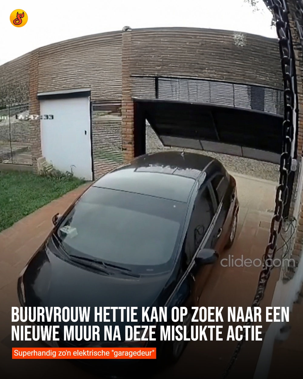 Buurvrouw Hettie kan op zoek naar een nieuwe muur na deze mislukte actie