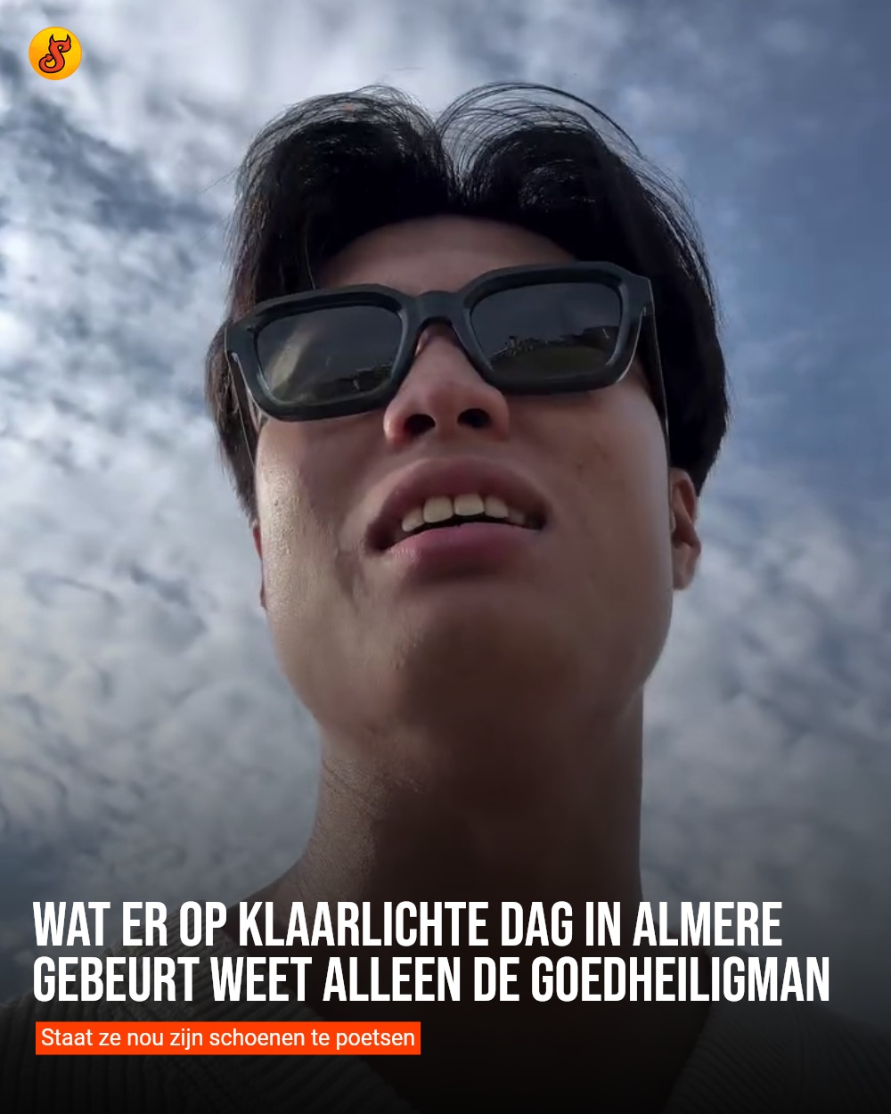 Wat er op klaarlichte dag in Almere gebeurt weet alleen de goedheiligman
