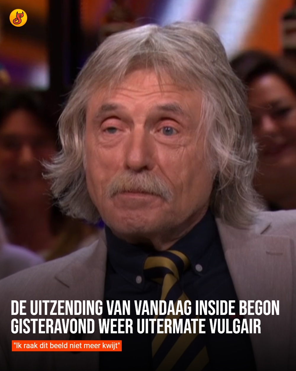 De uitzending van Vandaag Inside begon gisteravond weer uitermate vulgair