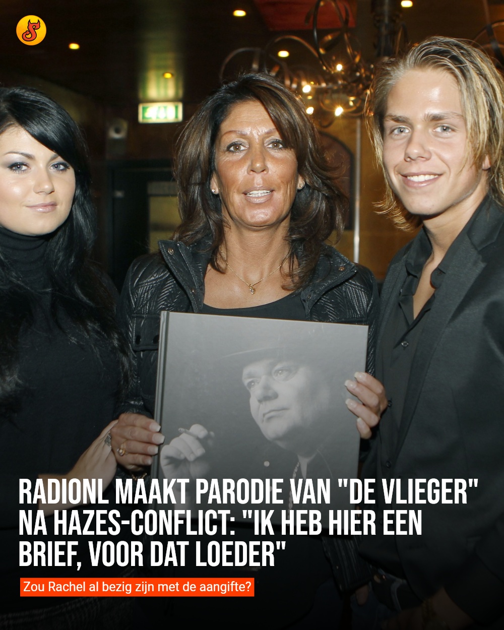 RadioNL maakt parodie van "De Vlieger" na Hazes-conflict: "Ik heb hier een brief, voor dat loeder"