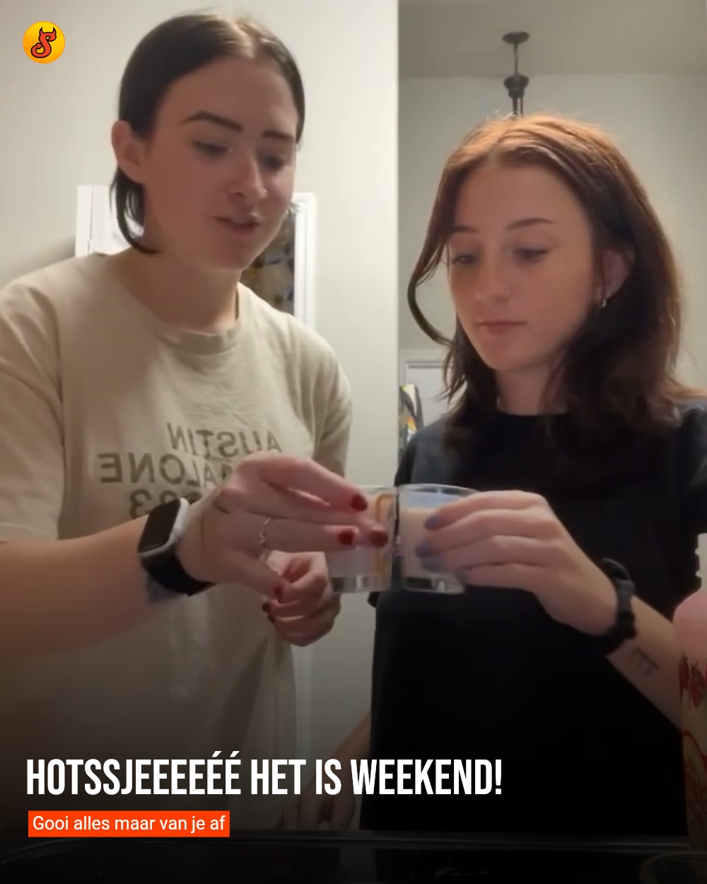 Hotssjeeeeéé het is weekend!