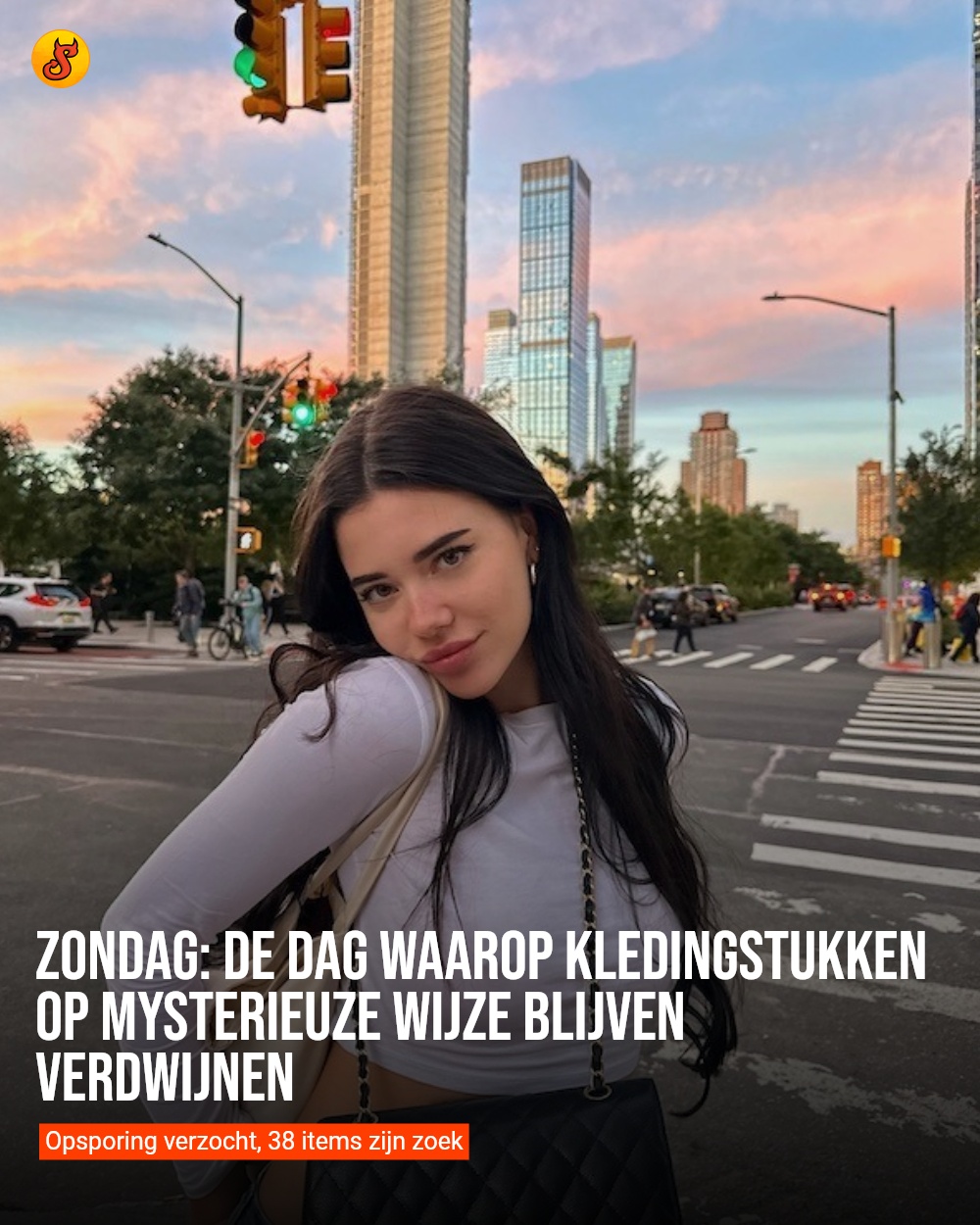 Zondag: De dag waarop kledingstukken op mysterieuze wijze blijven verdwijnen