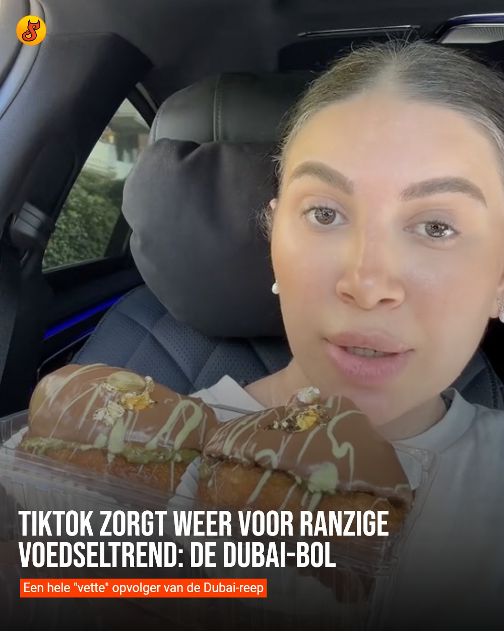 TikTok zorgt weer voor ranzige voedseltrend: de Dubai-bol