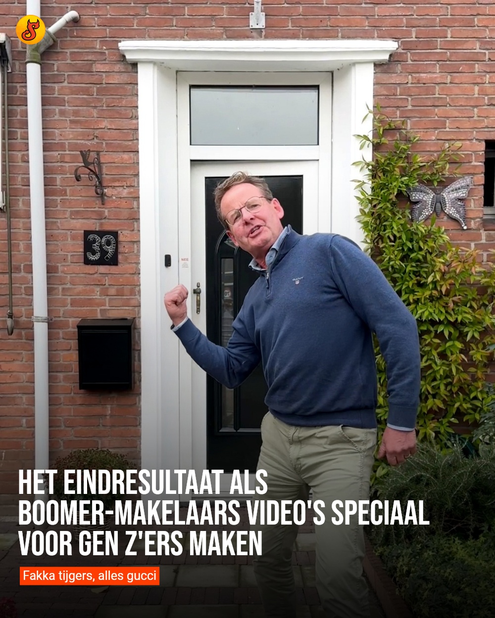Het eindresultaat als boomer-makelaars video's speciaal voor Gen Z'ers maken