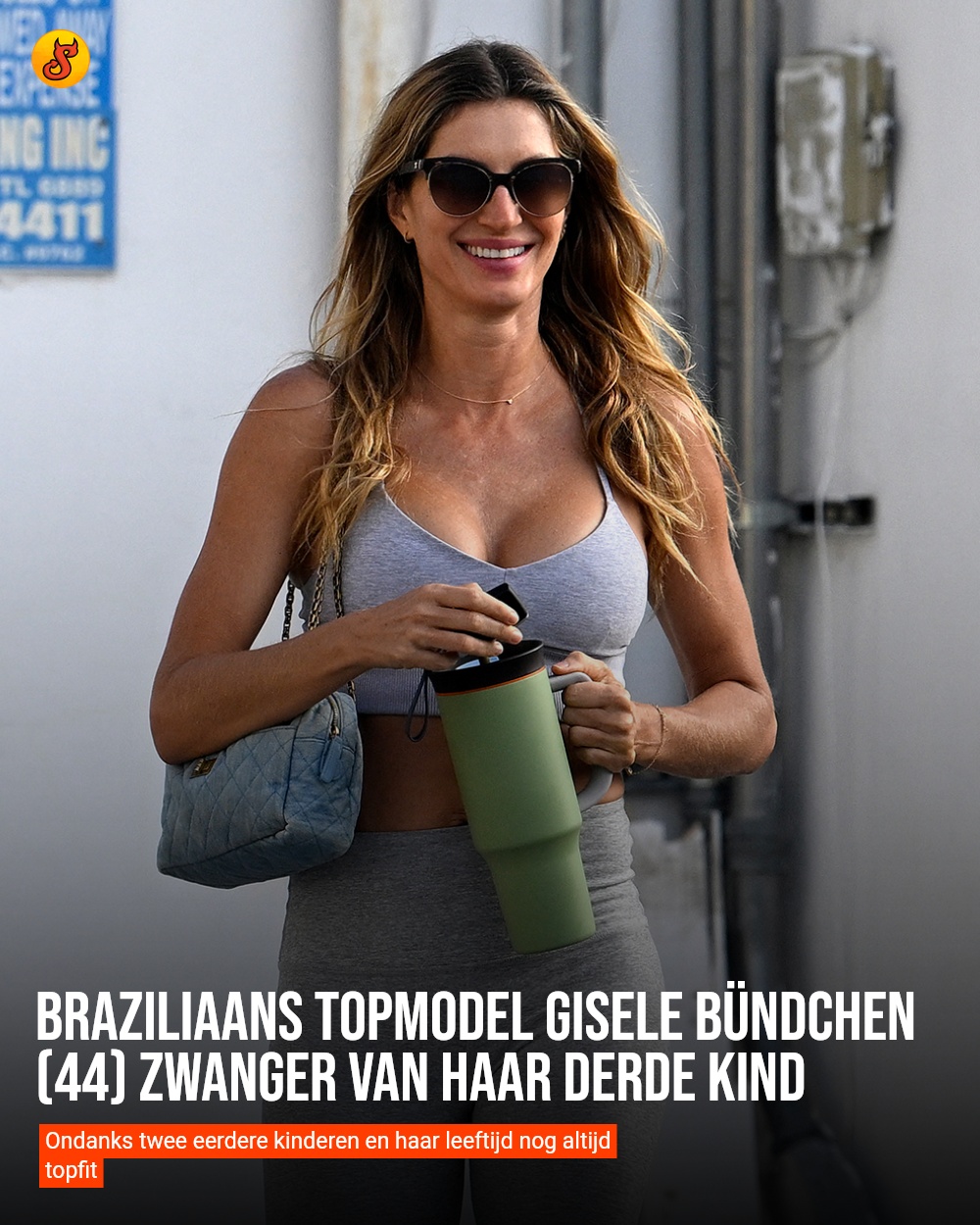 Braziliaans topmodel Gisele Bündchen (44) zwanger van haar derde kind
