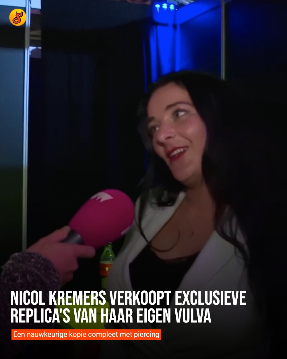 Nicol Kremers verkoopt exclusieve replica's van haar eigen vulva