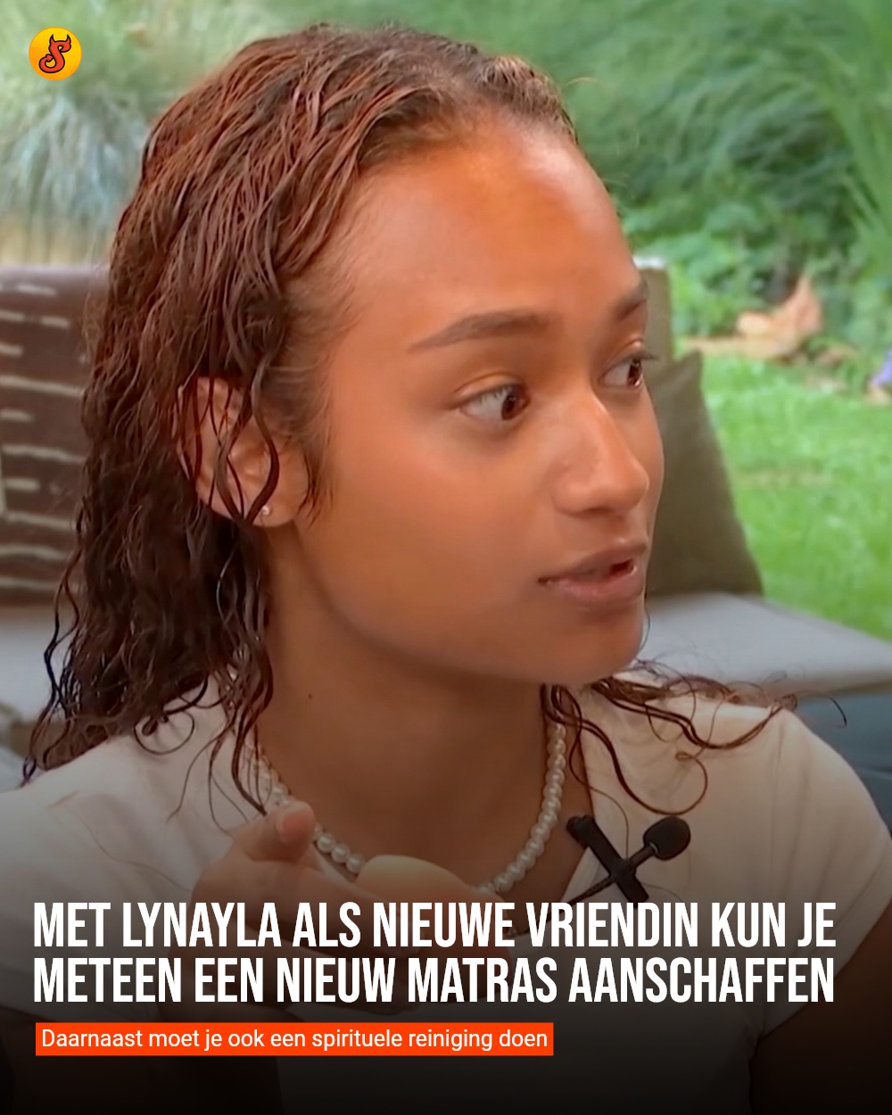 Met Lynayla als nieuwe vriendin kun je meteen een nieuw matras aanschaffen