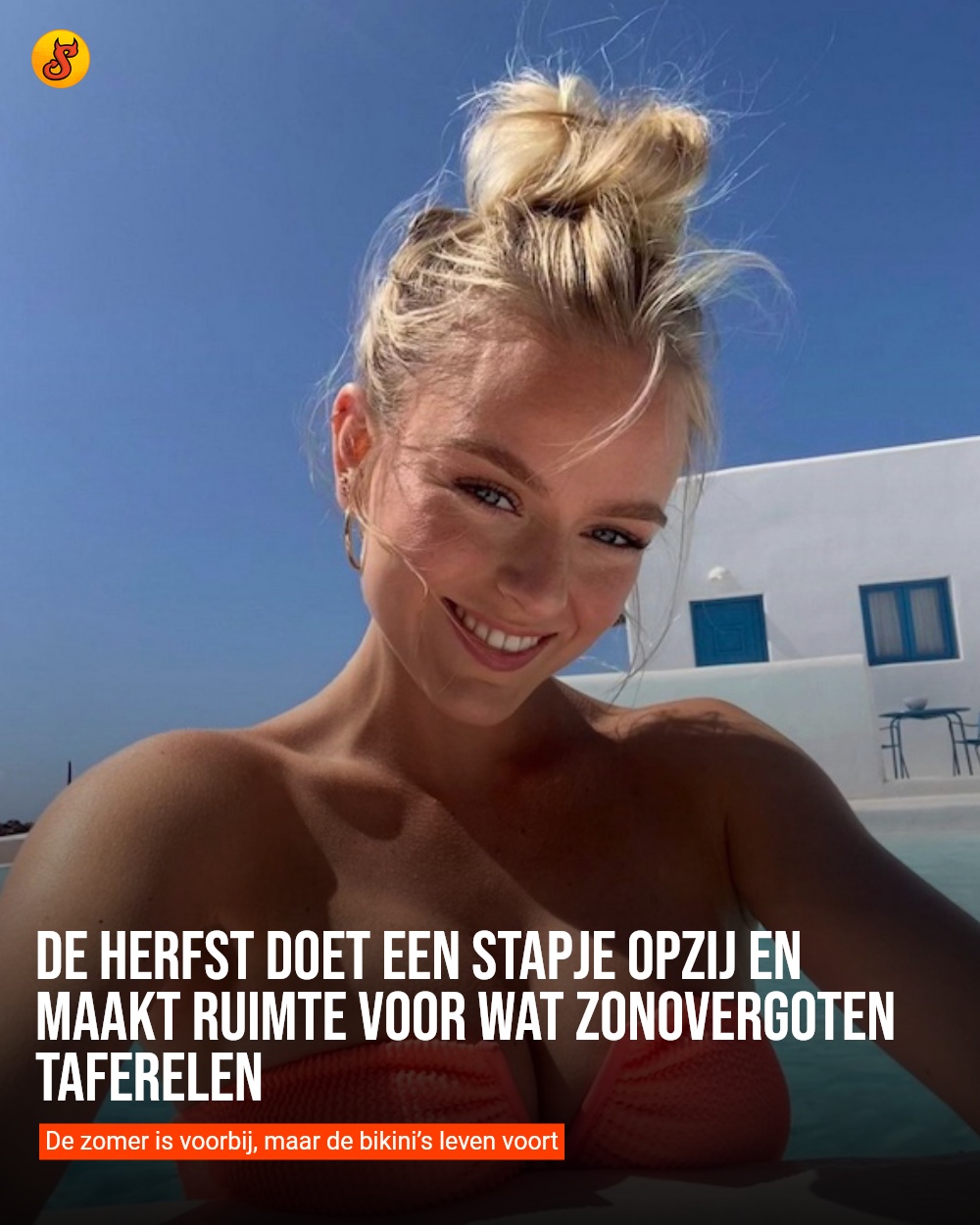 De herfst doet een stapje opzij en maakt ruimte voor wat zonovergoten taferelen