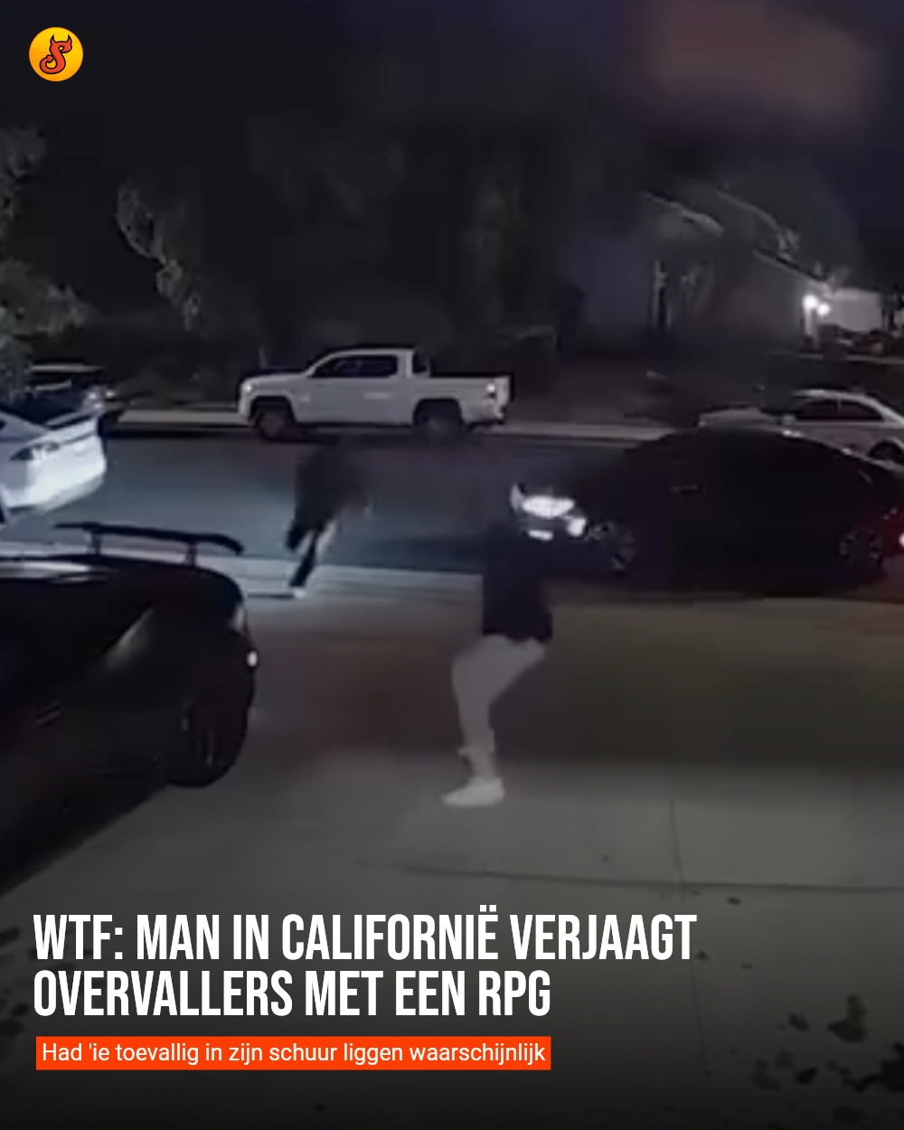 WTF: Man in Californië verjaagt overvallers met een RPG