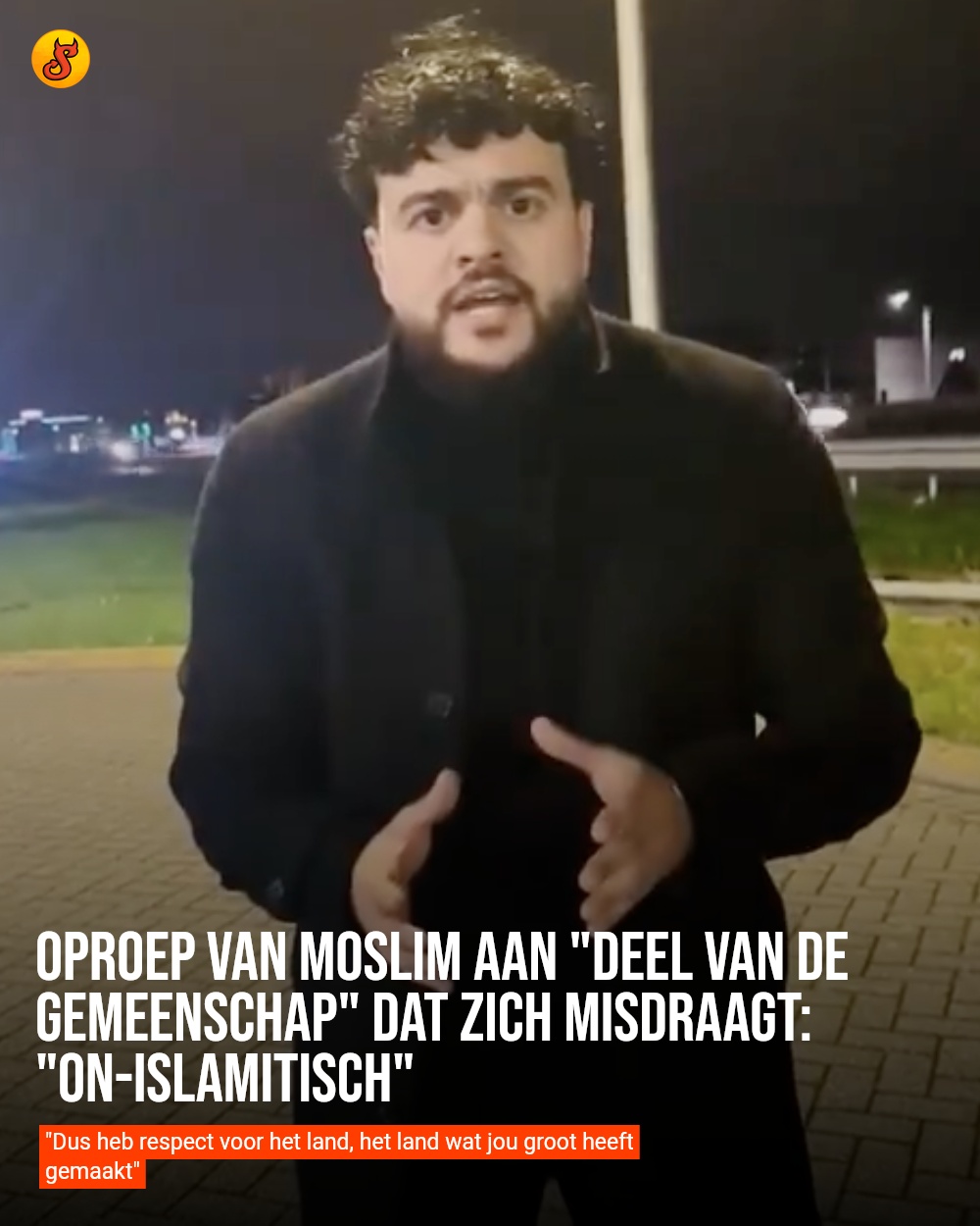 Oproep van moslim aan "deel van de gemeenschap" dat zich misdraagt: "on-islamitisch"
