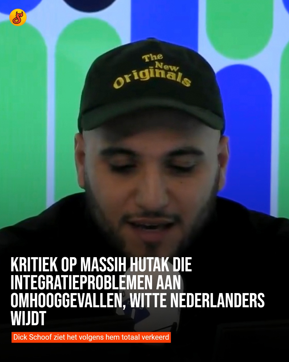 Kritiek op Massih Hutak die integratieproblemen aan omhooggevallen, witte Nederlanders wijdt