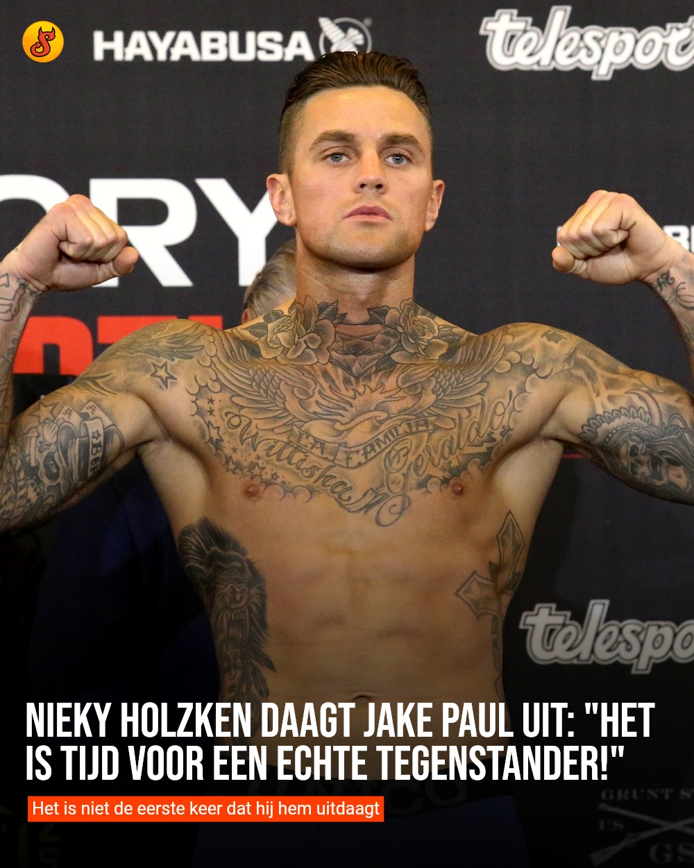 Nieky Holzken daagt Jake Paul uit: "Het is tijd voor een echte tegenstander!"