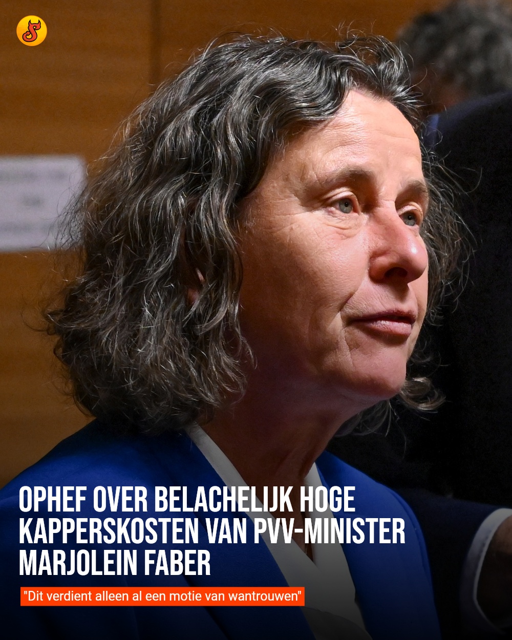 Ophef over belachelijk hoge kapperskosten van PVV-minister Marjolein Faber