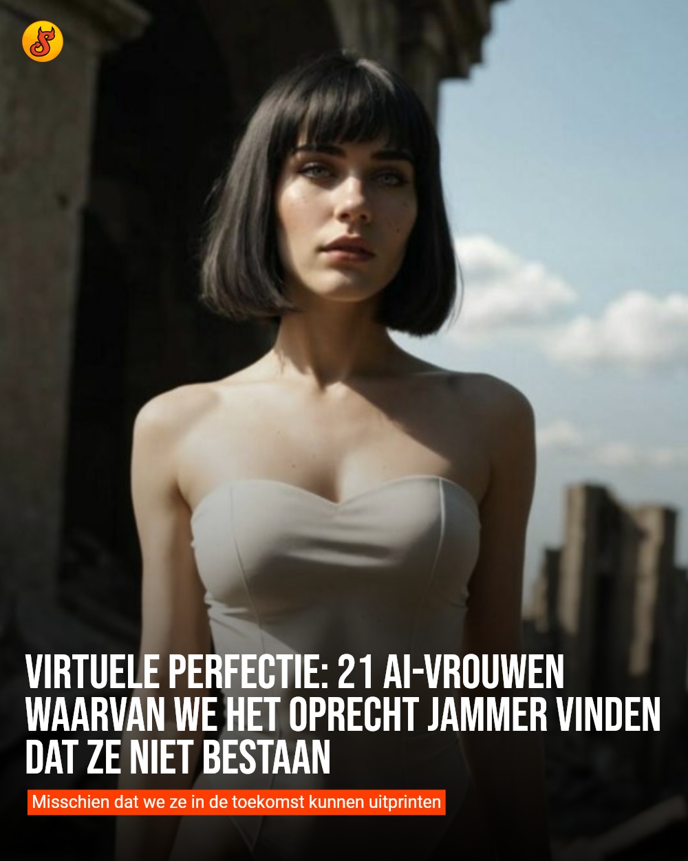 Virtuele perfectie: 21 AI-vrouwen waarvan we het oprecht jammer vinden dat ze niet bestaan