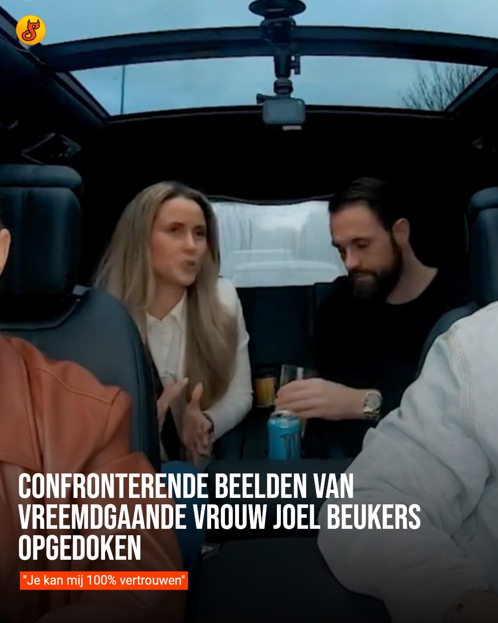 Confronterende beelden van vreemdgaande vrouw Joel Beukers opgedoken