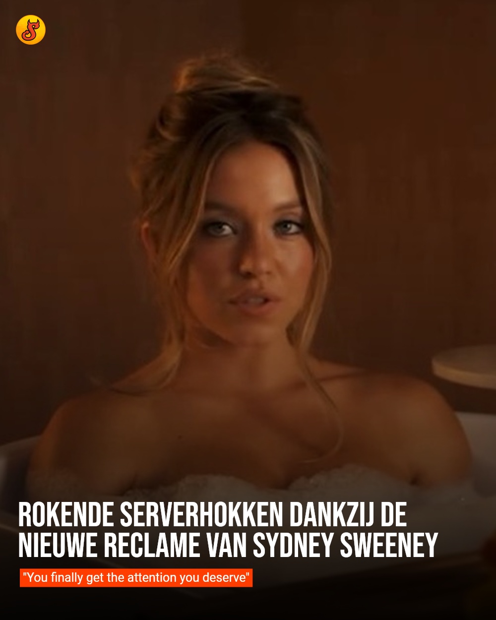 Rokende serverhokken dankzij de nieuwe reclame van Sydney Sweeney