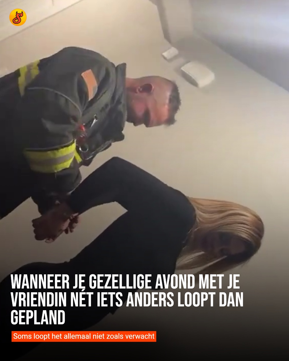 Wanneer je gezellige avond met je vriendin nét iets anders loopt dan gepland