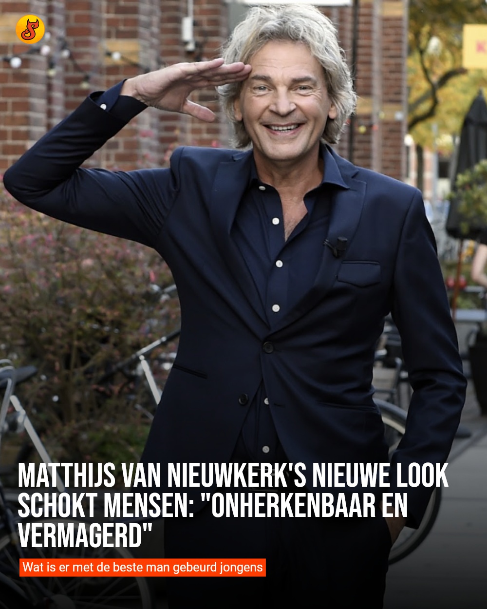 Matthijs van Nieuwkerk's nieuwe look schokt mensen: "Onherkenbaar en vermagerd"