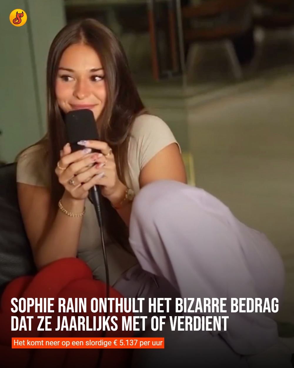 Sophie Rain onthult het BIZARRE bedrag dat ze jaarlijks met OF verdient