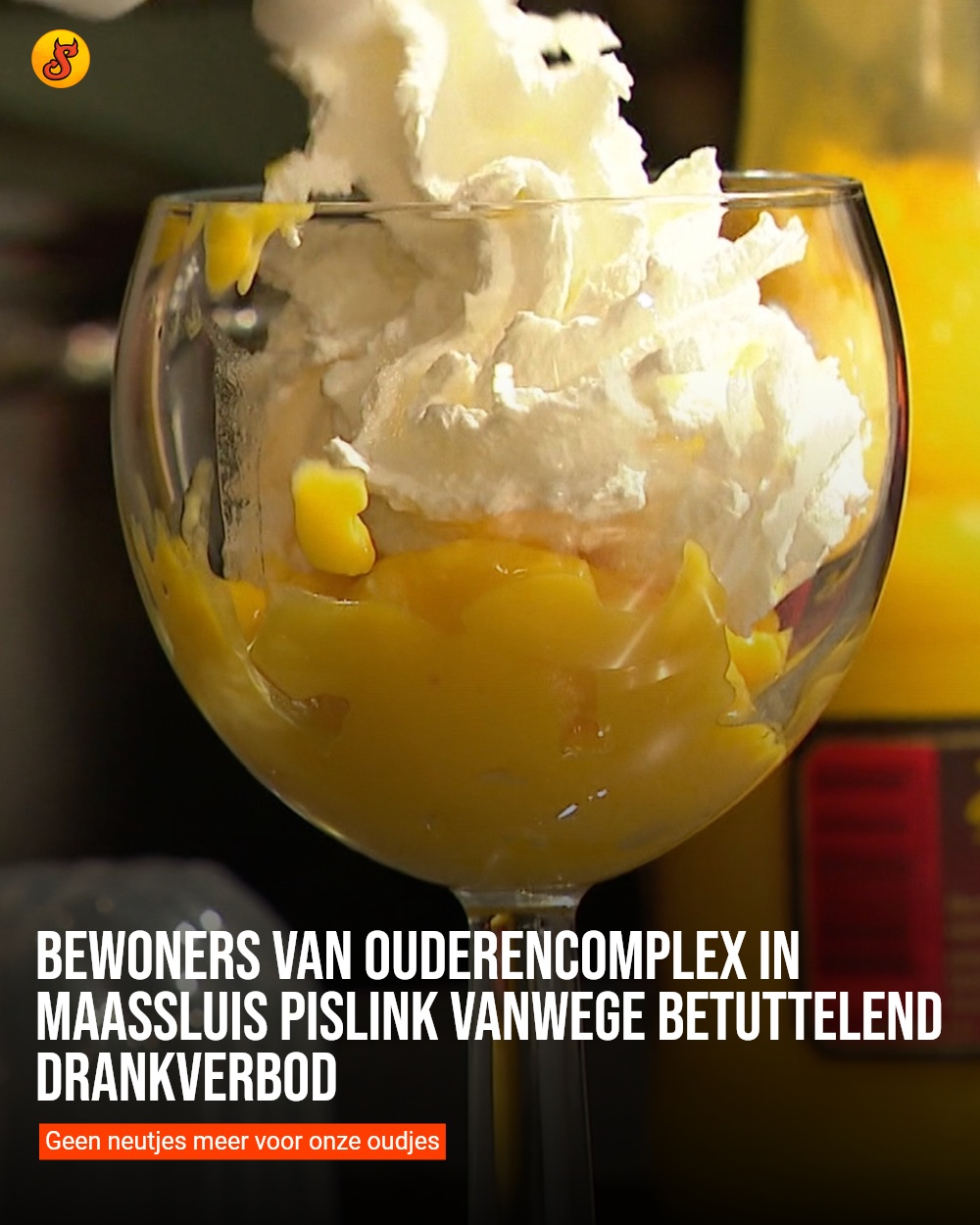 Bewoners van ouderencomplex in Maassluis pislink vanwege betuttelend drankverbod