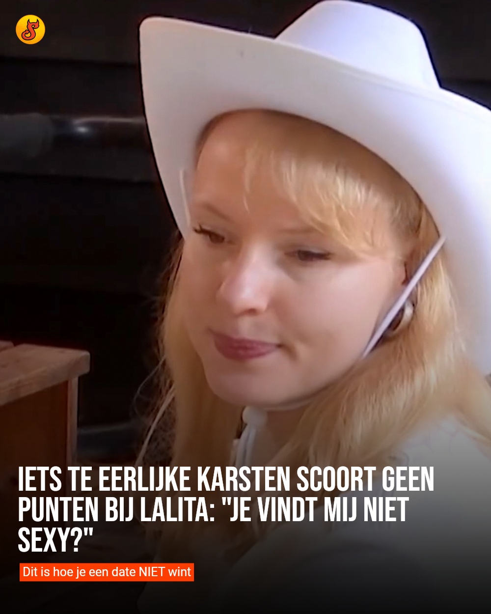 Iets te eerlijke Karsten scoort geen punten bij Lalita: "Je vindt mij niet sexy?"