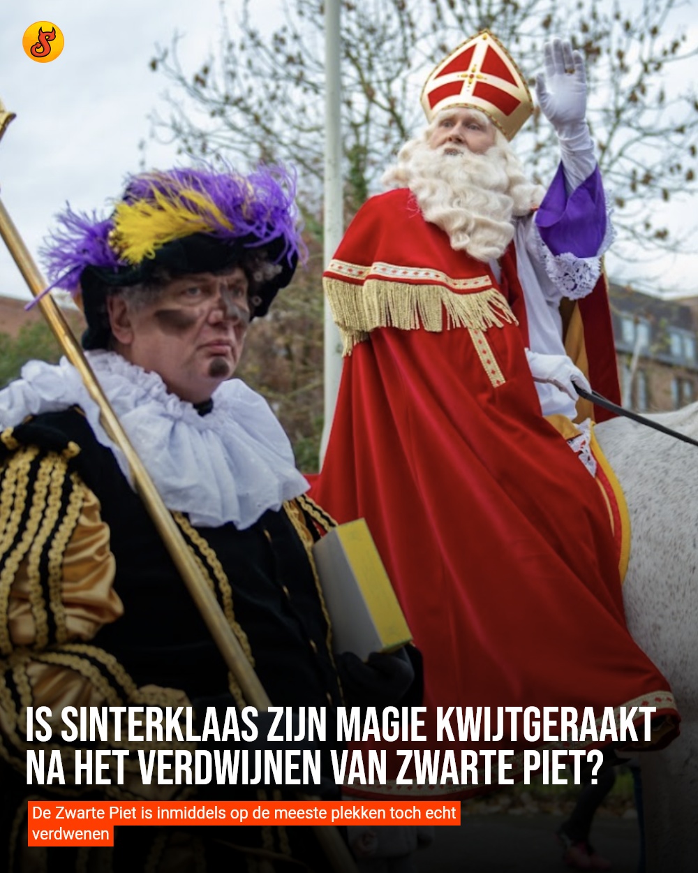 Is Sinterklaas zijn magie kwijtgeraakt na het verdwijnen van Zwarte Piet?