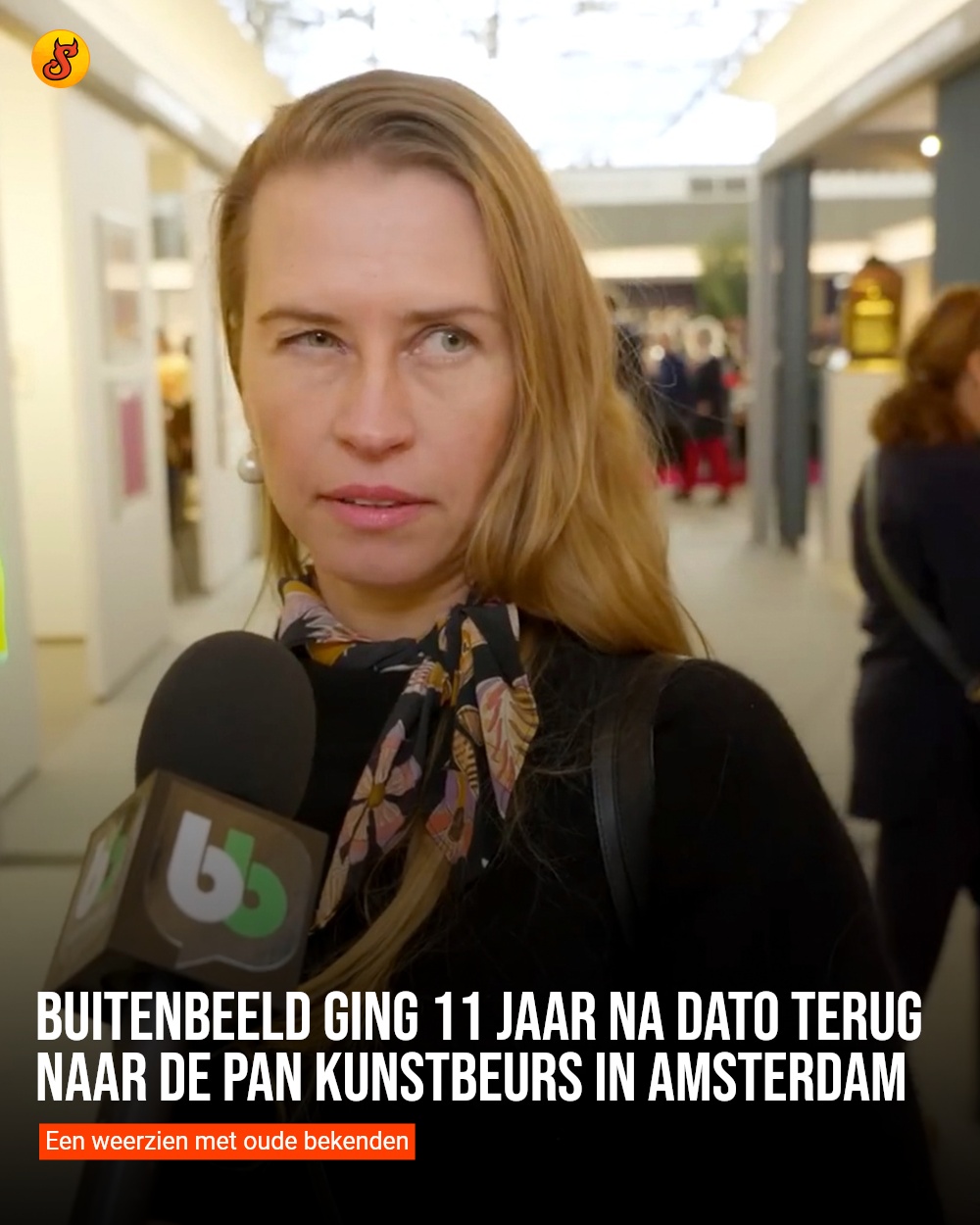 BuitenBeeld ging 11 jaar na dato terug naar de PAN Kunstbeurs in Amsterdam