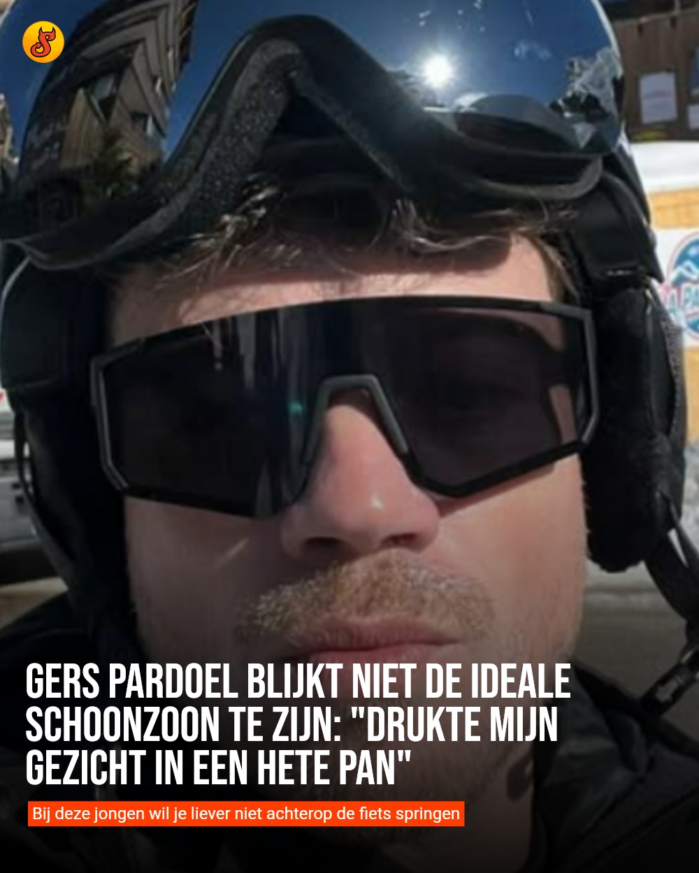 Gers Pardoel blijkt niet de ideale schoonzoon te zijn: "Drukte mijn gezicht in een hete pan"
