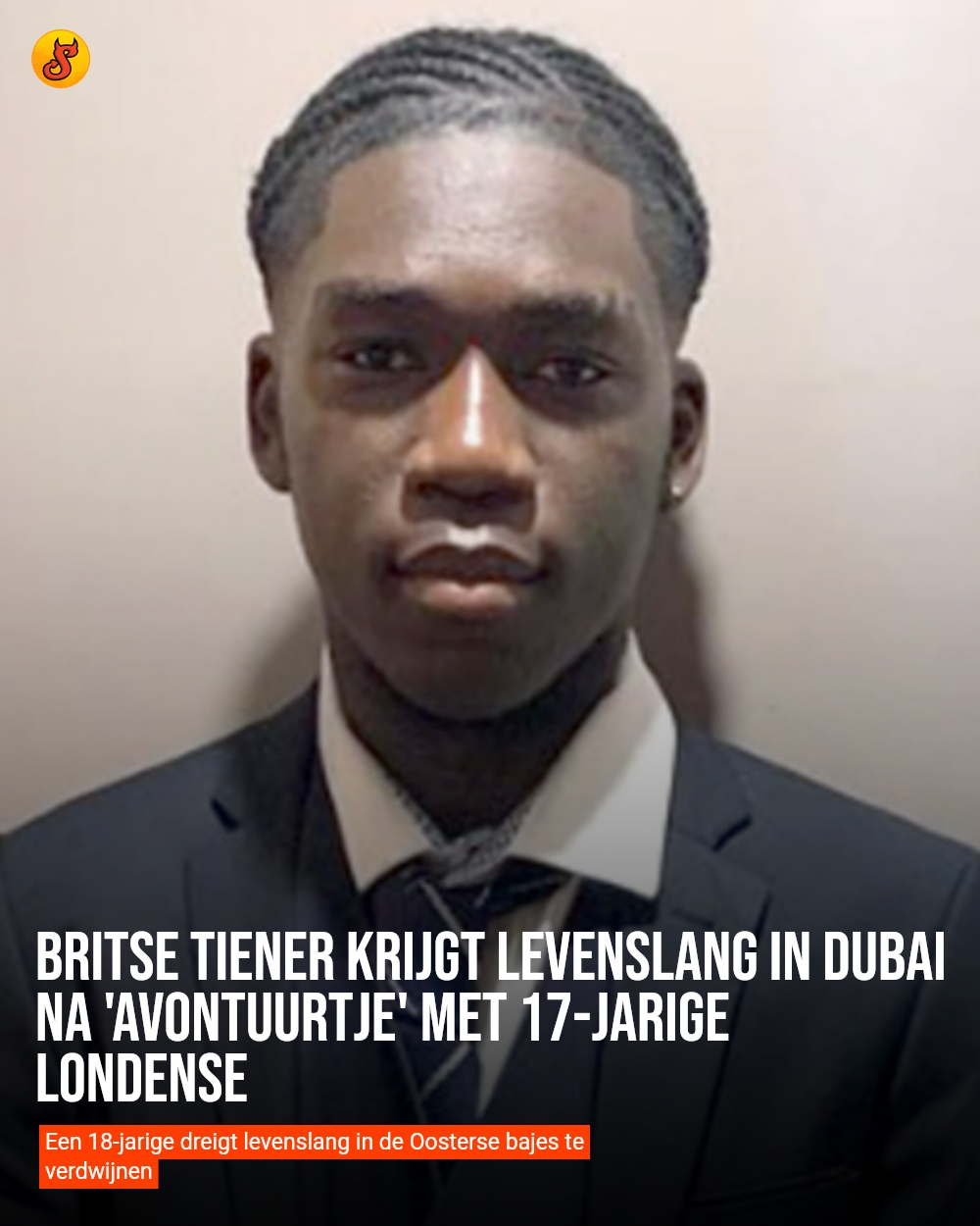 Britse tiener krijgt levenslang in Dubai na 'avontuurtje' met 17-jarige Londense