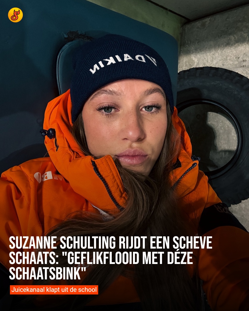 Suzanne Schulting rijdt een scheve schaats: "Geflikflooid met déze schaatsbink"