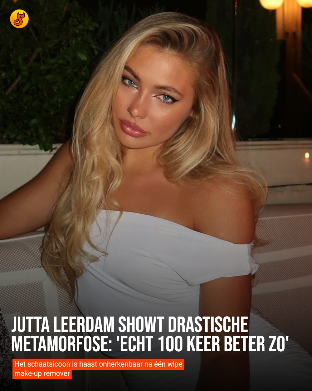 Jutta Leerdam showt drastische metamorfose: 'Echt 100 keer beter zo'