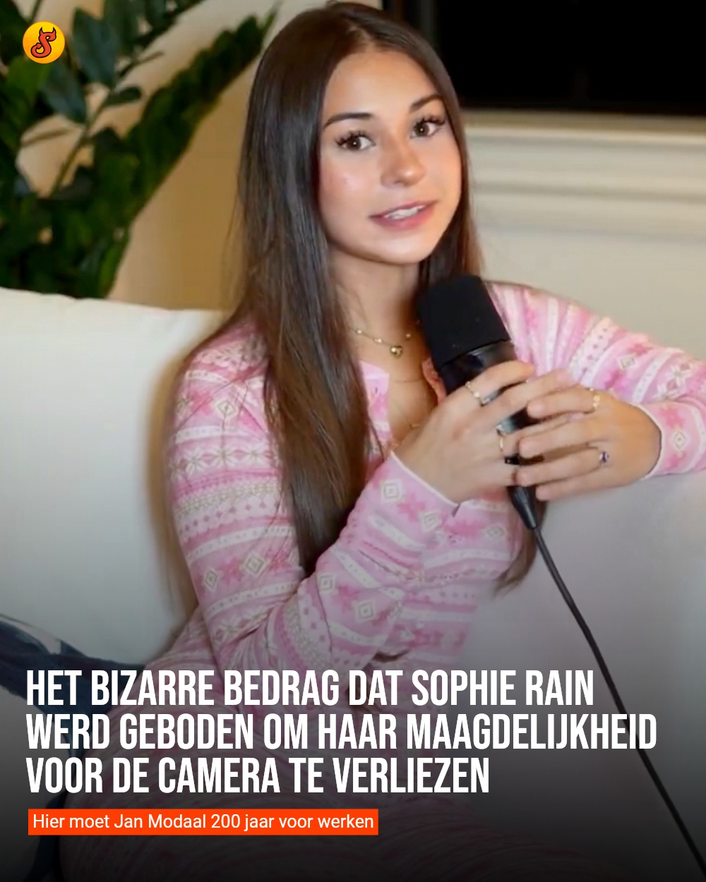 Het bizarre bedrag dat Sophie Rain werd geboden om haar maagdelijkheid voor de camera te verliezen