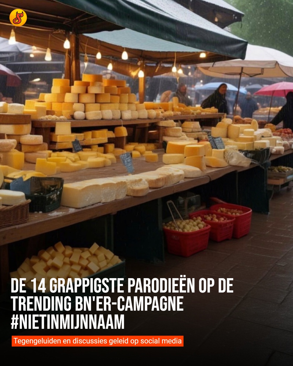 De 14 grappigste parodieën op de trending BN'er-campagne #Nietinmijnnaam