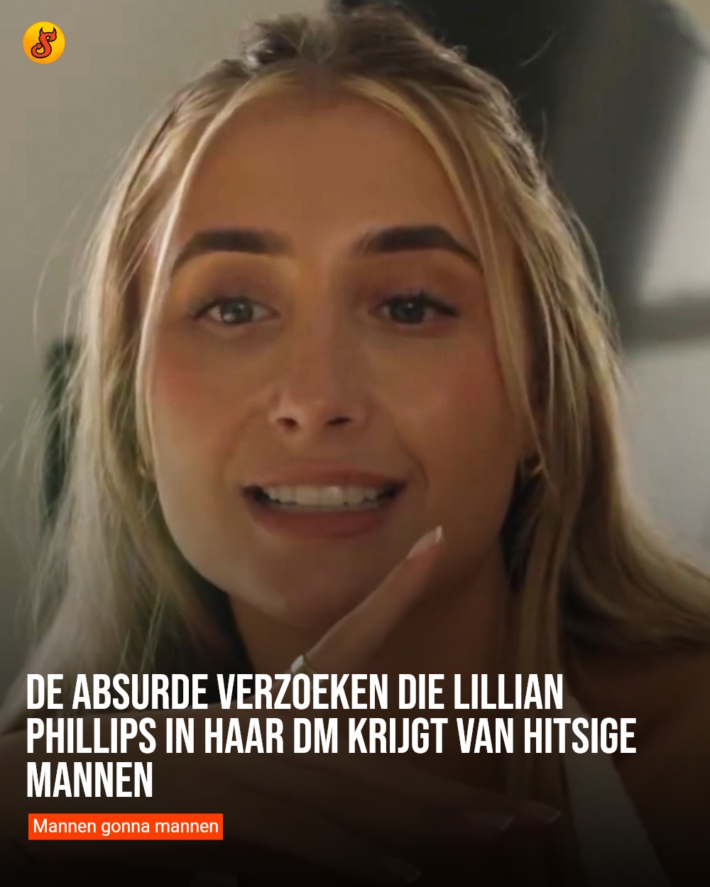 De absurde verzoeken die Lillian Phillips in haar DM krijgt van hitsige mannen
