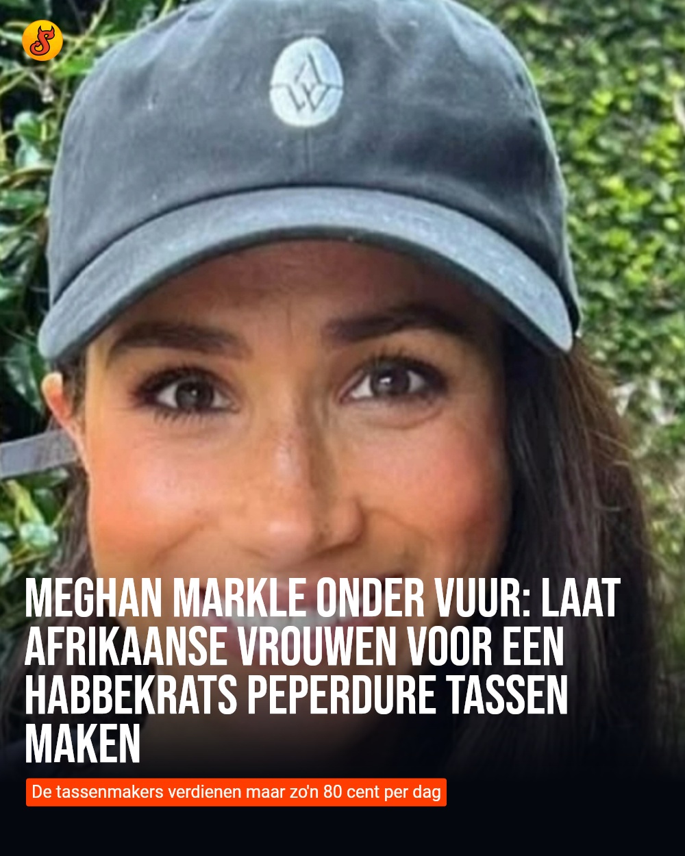 Meghan Markle onder vuur: Laat Afrikaanse vrouwen voor een habbekrats peperdure tassen maken