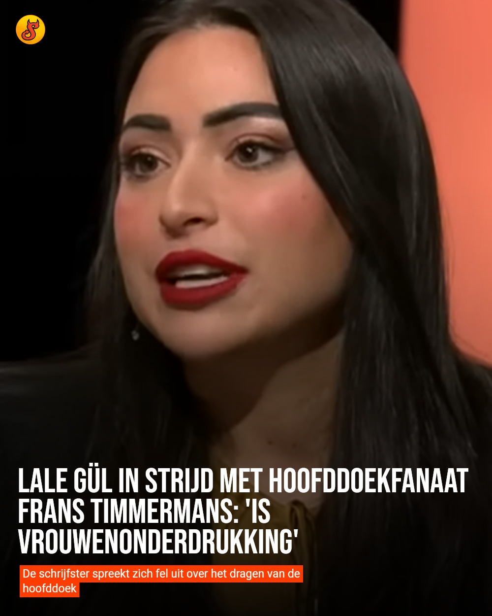 Lale Gül in strijd met hoofddoekfanaat Frans Timmermans: 'Is vrouwenonderdrukking'