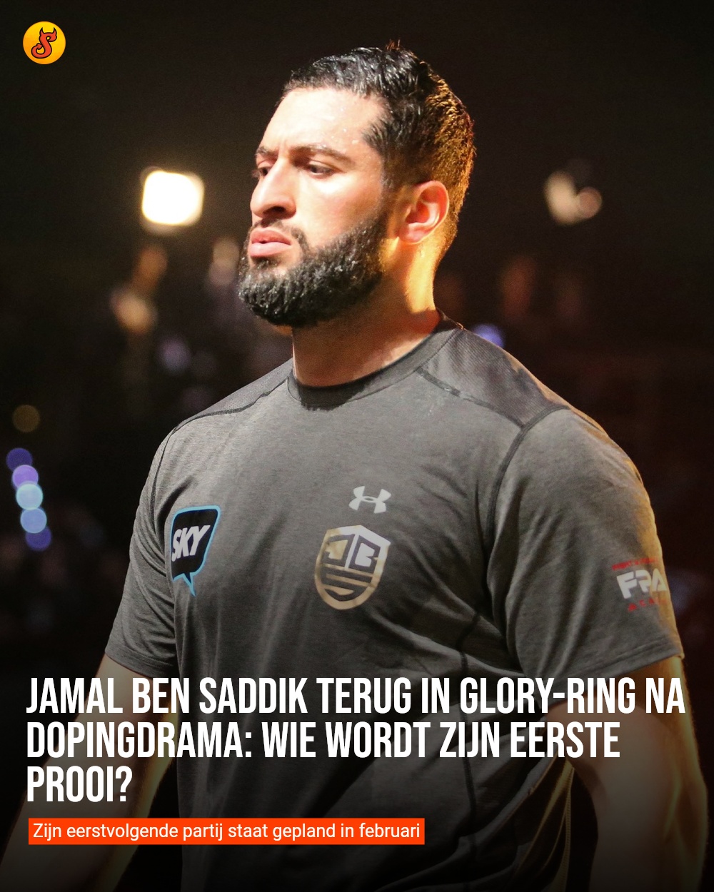 Jamal Ben Saddik terug in Glory-ring na dopingdrama: wie wordt zijn eerste prooi?