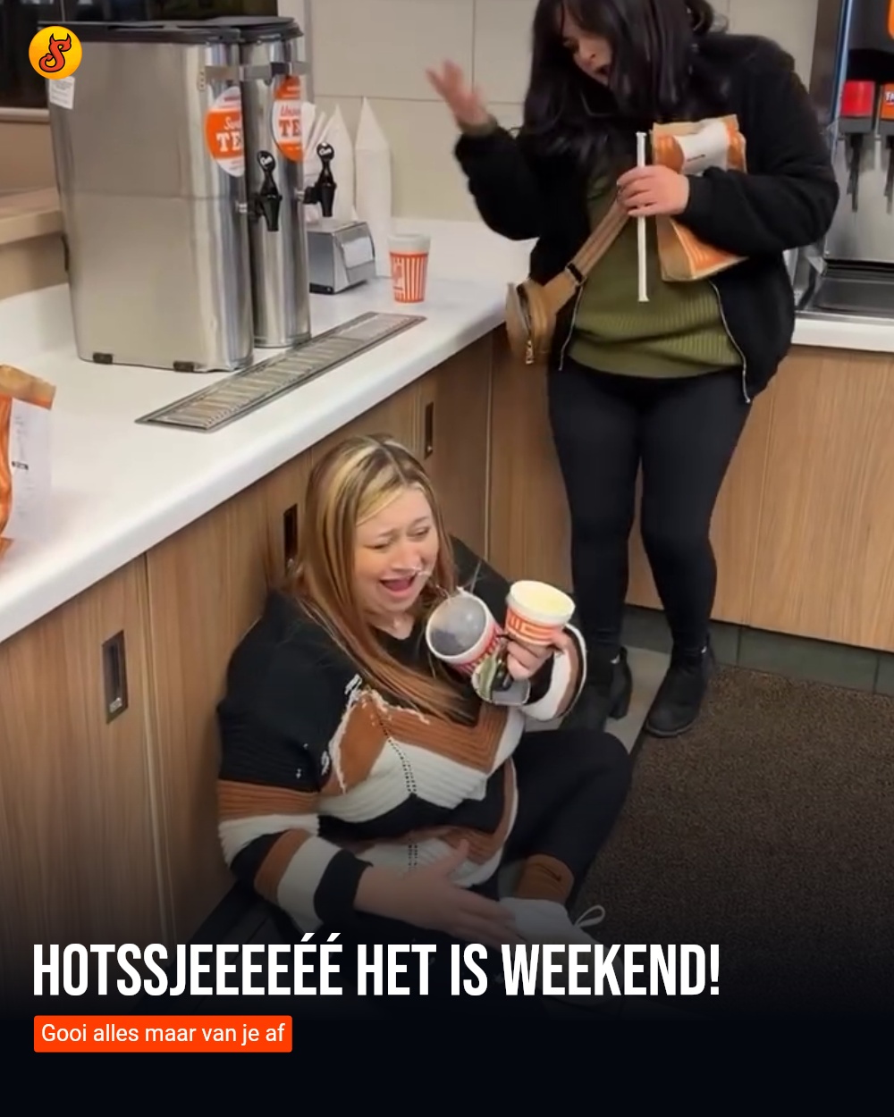 Hotssjeeeeéé het is weekend!