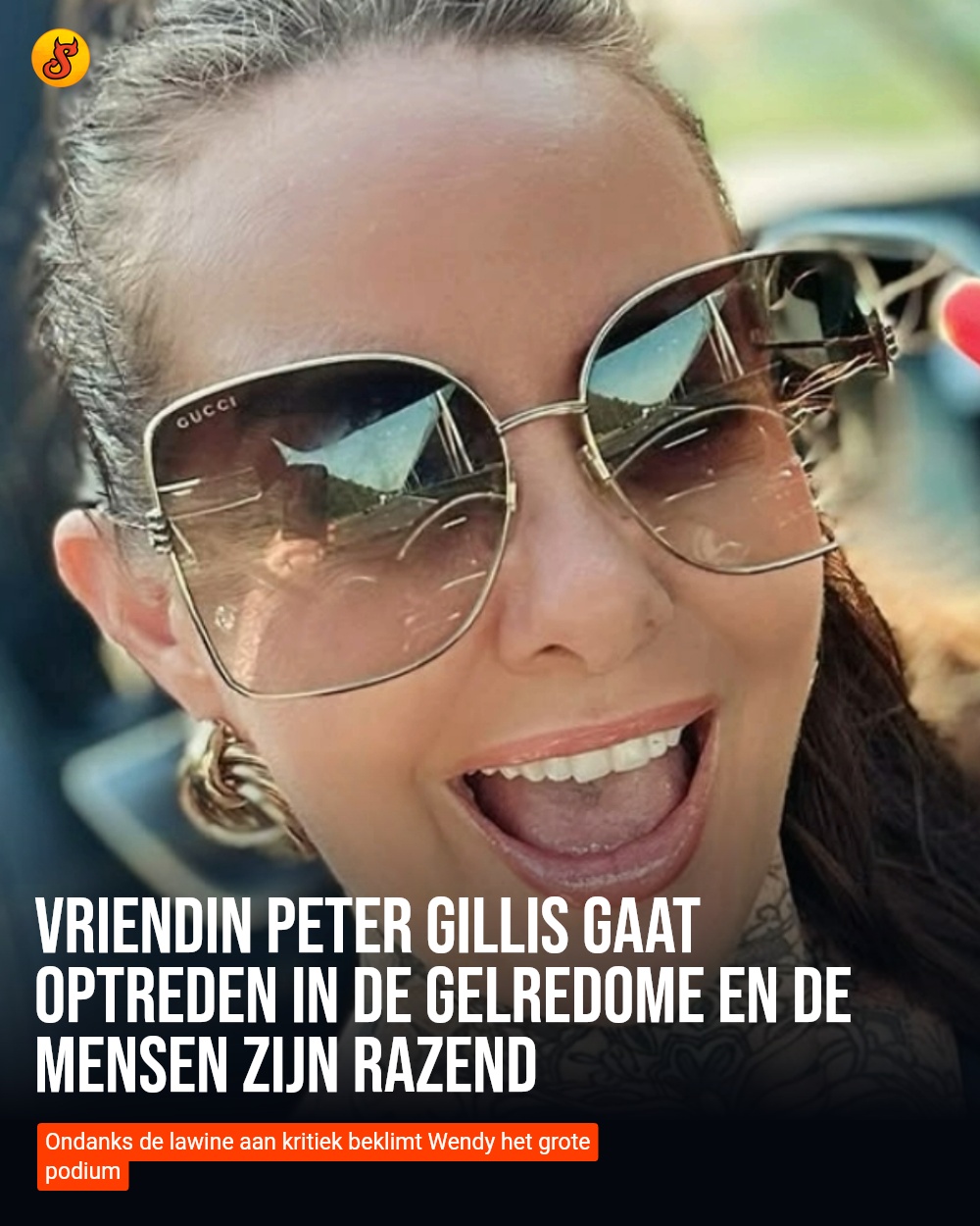 Vriendin Peter Gillis gaat optreden in de GelreDome en de mensen zijn razend