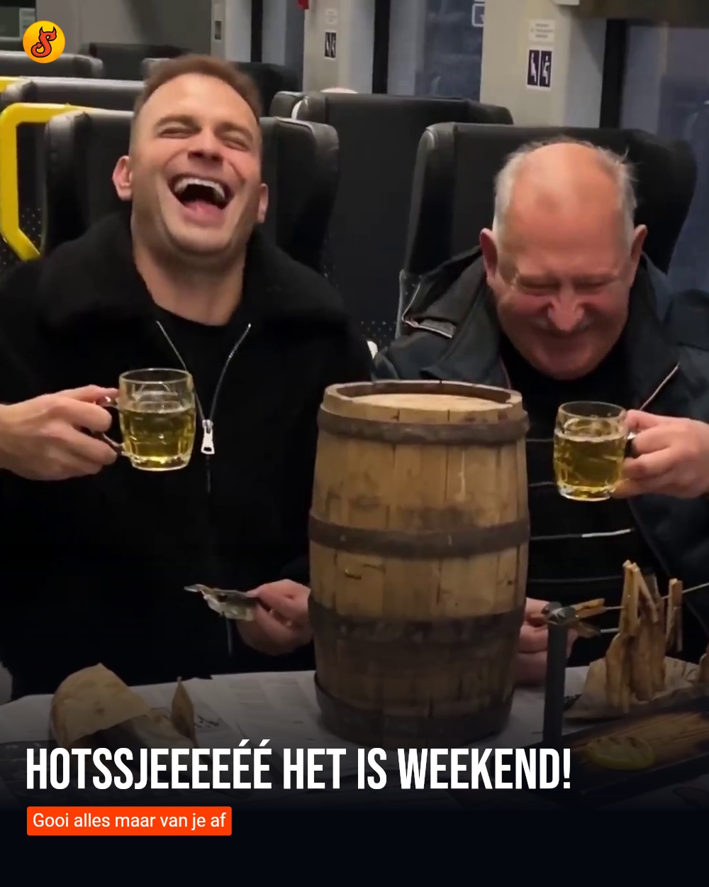 Hotssjeeeeéé het is weekend!