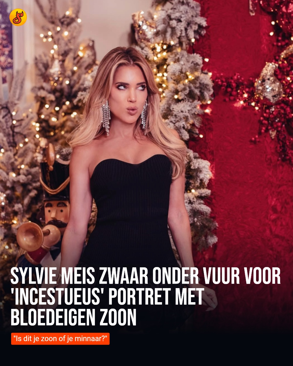 Sylvie Meis zwaar onder vuur voor 'incestueus' portret met bloedeigen zoon