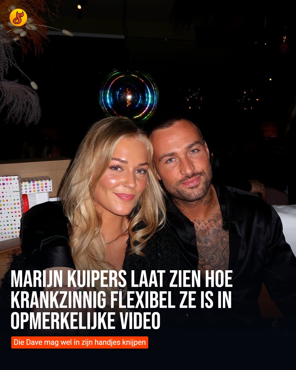 Marijn Kuipers laat zien hoe krankzinnig flexibel ze is in opmerkelijke video