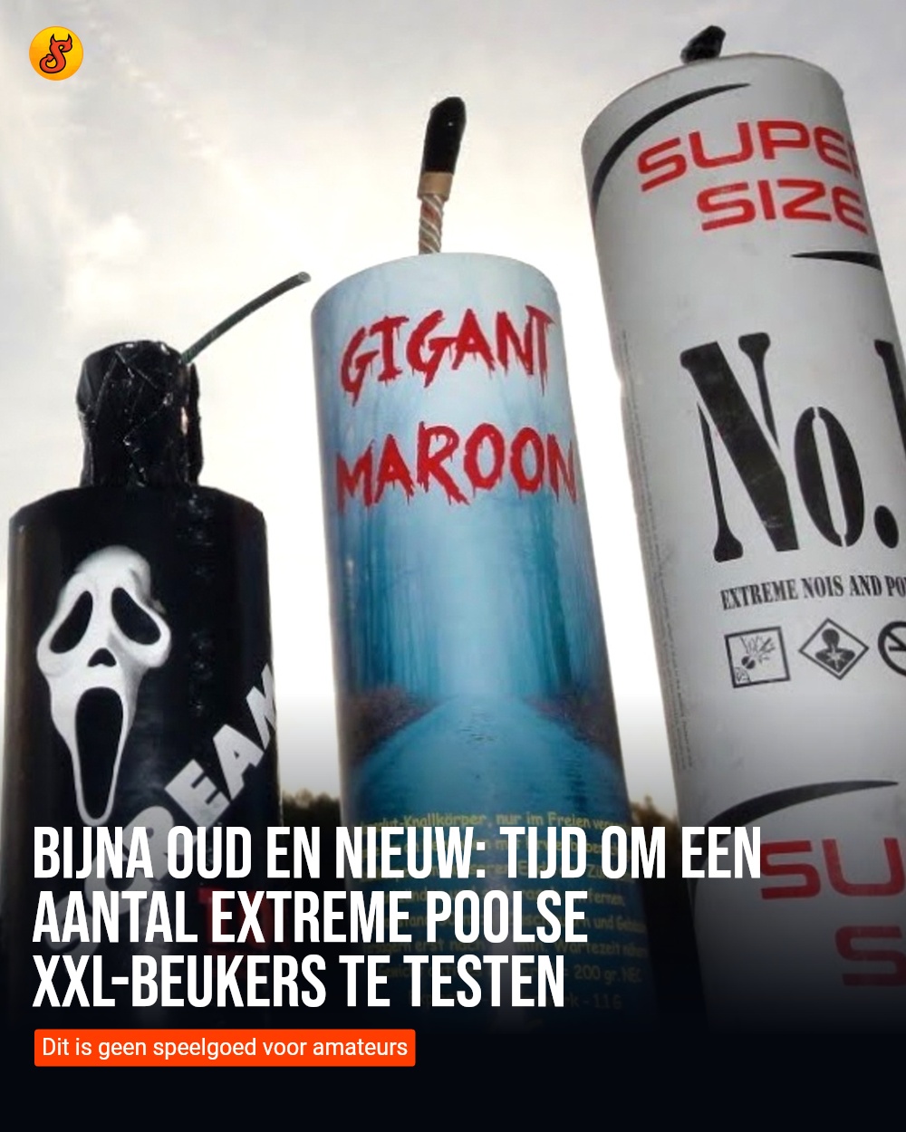 Bijna oud en nieuw: Tijd om een aantal extreme Poolse XXL-beukers te testen