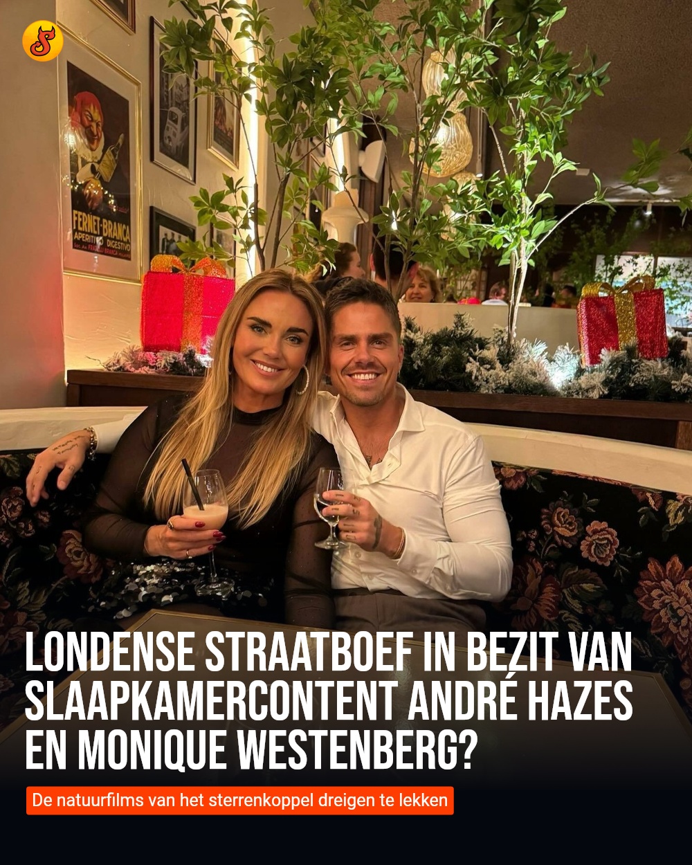 Londense straatboef in bezit van slaapkamercontent André Hazes en Monique Westenberg?