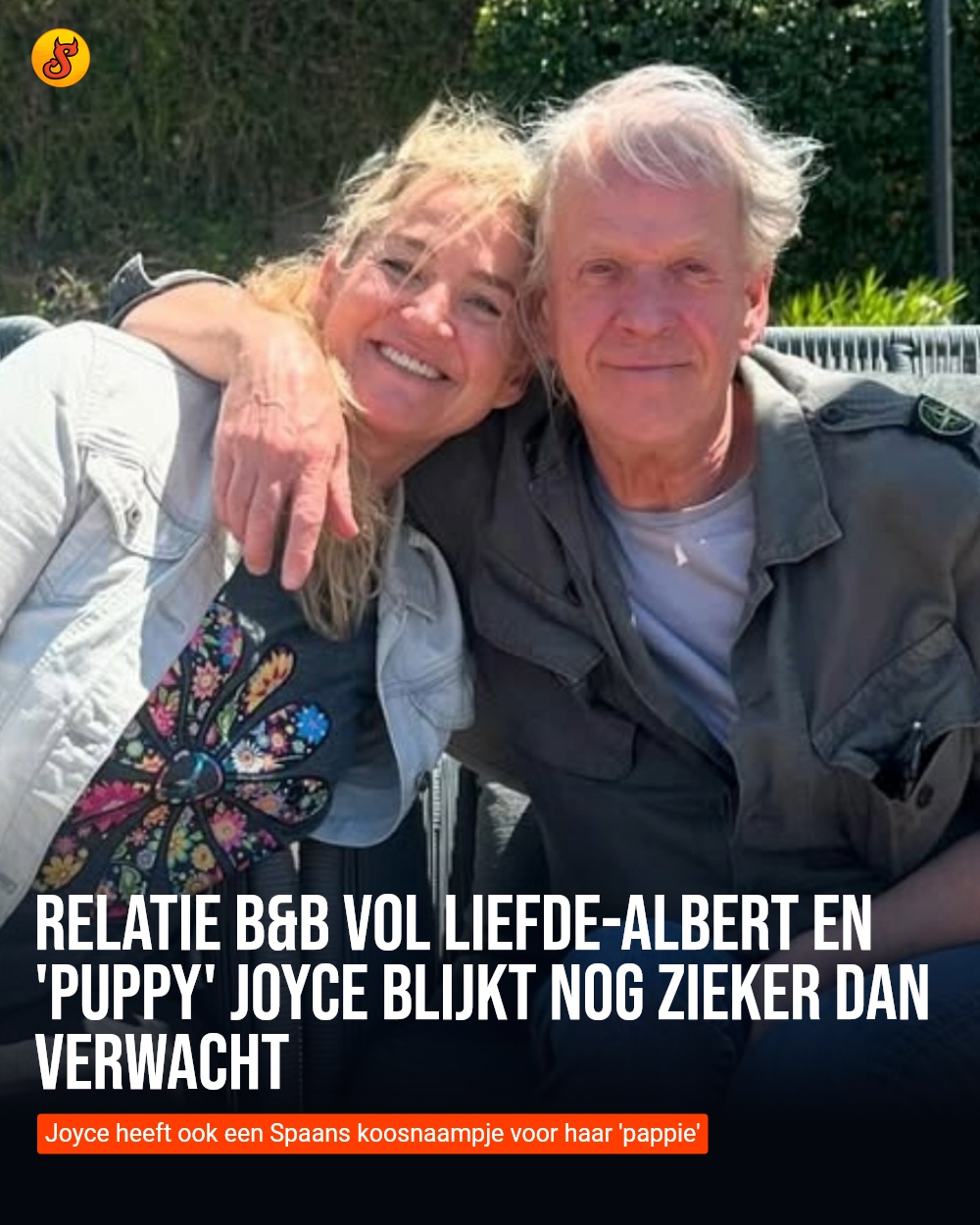 Relatie B&B Vol Liefde-Albert en 'puppy' Joyce blijkt nog zieker dan verwacht