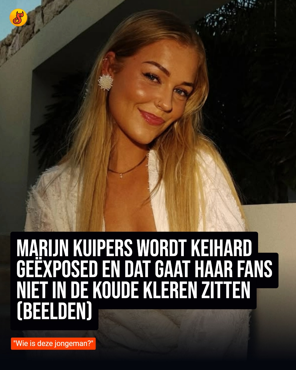Marijn Kuipers wordt keihard geëxposed en dat gaat haar fans niet in de koude kleren zitten (BEELDEN)