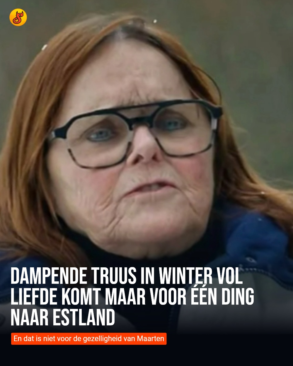 Dampende Truus in Winter Vol Liefde komt maar voor één ding naar Estland